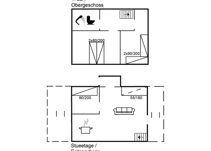 Lejlighed Asved - 2-3km From The Sea By Interhome